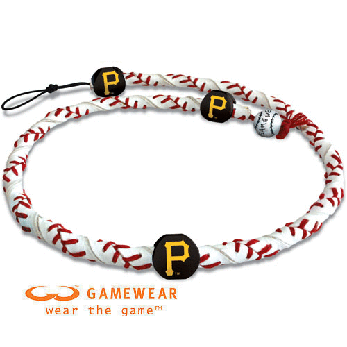 Gamewear 844214025318 Pittsburgh Pirates Classic Frozen Rope Necklace- MLB