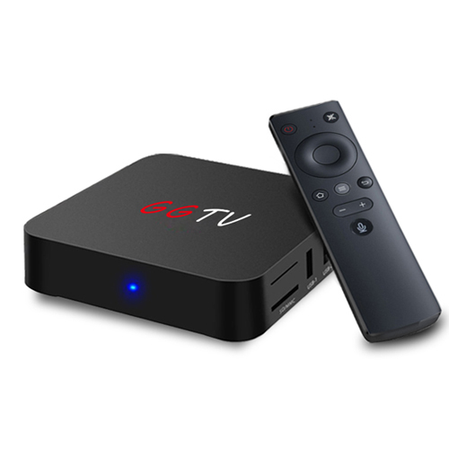 GGTV Android TV 7.1 4GB/32GB RK3328 4K TV Box with Voice Remote Support YouTube Netflix WiFi Widevine