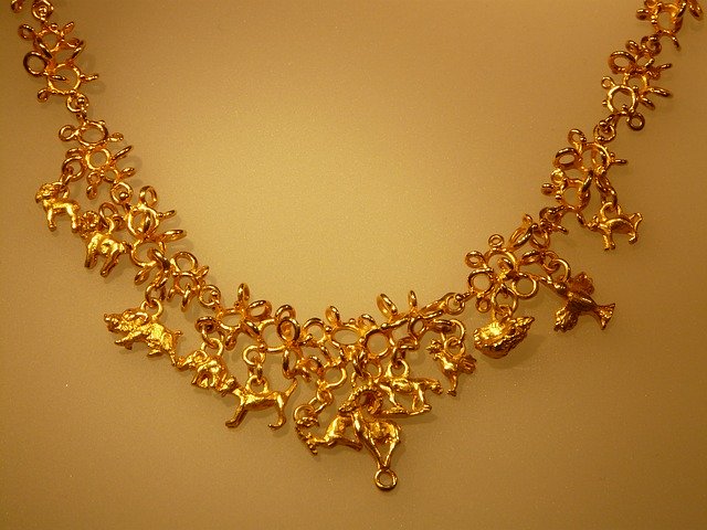 gold chain, chain, jewellery