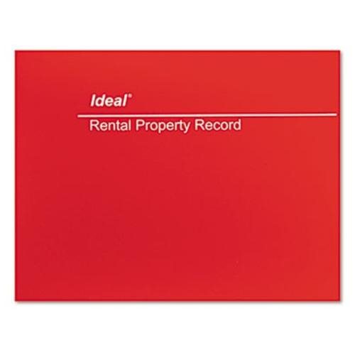 Ideal Rental Property Record Book, 8 1/2 x 11, 60-Page Wirebound Book