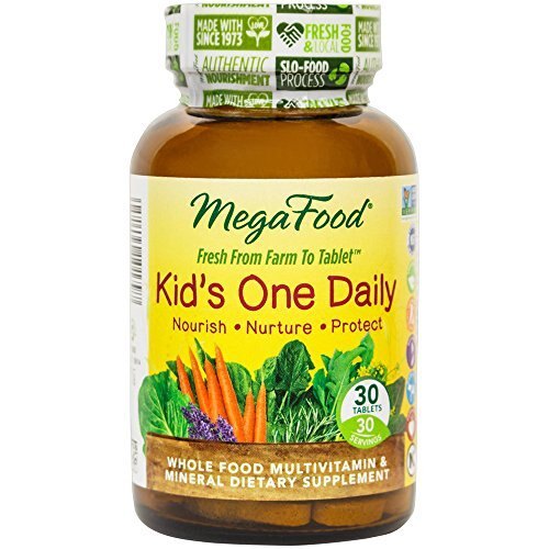 MegaFood Kid's One Daily, Supports Healthy Growth & Development, 30 Tablets