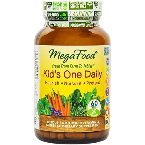 MegaFood Kid's One Daily, Supports Healthy Growth & Development, 60 Tablets