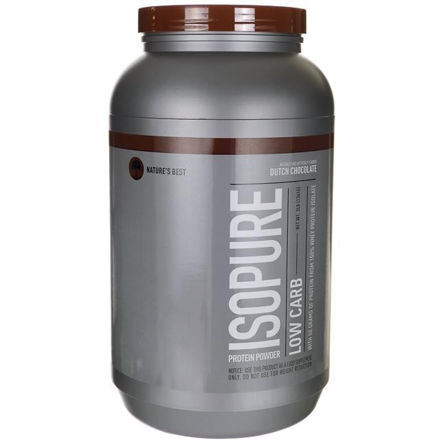 Nature's Best Isopure Low Carb - Dutch Chocolate 3 lbs Powder Protein