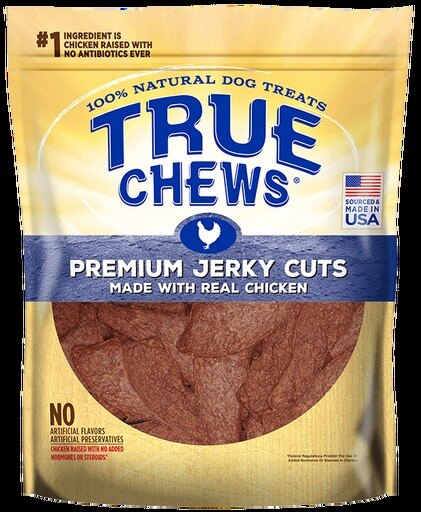 Tyson Pet Products 83018 4 oz True Chews Premium Jerky Fillets, Chicken