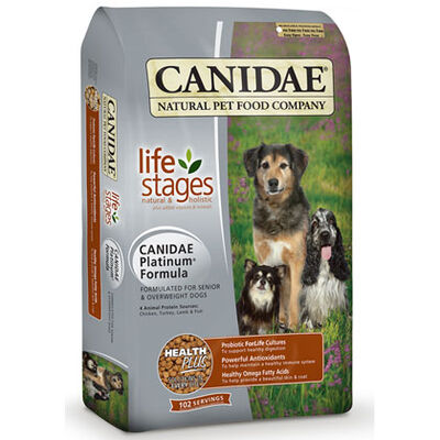 Canidae Platinum Seniors & Overweight Dog Dry Food 30 lb