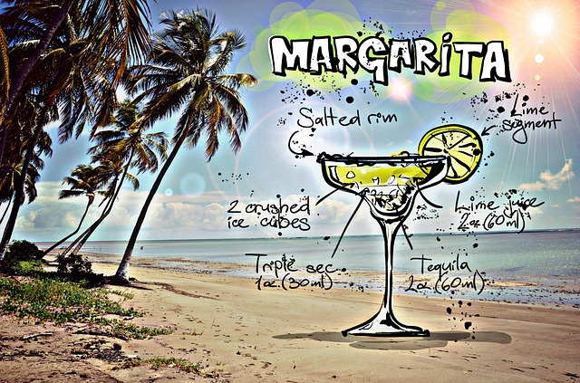 margarita, cocktail, drink