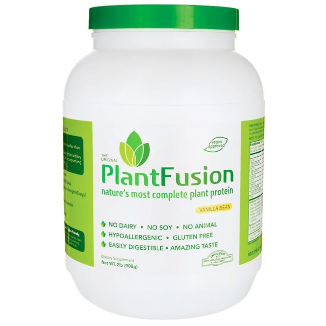 PlantFusion Nature's Most Complete Plant Protein Vanilla Bean 2 lbs Powder