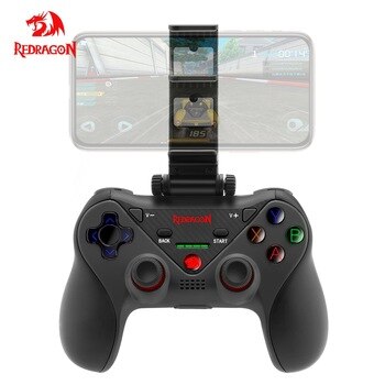 Redragon G812 Wireless Gamepad Bluetooth Gaming Controller Joystick for PC android phone TV box Switch Play Station 4 PS4 ISO