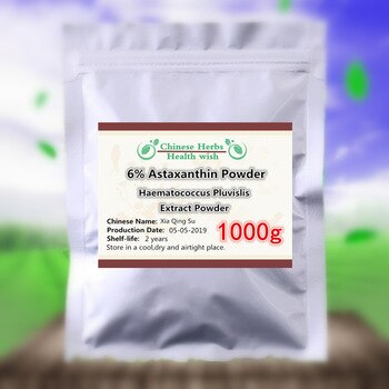 1000g,Boosting Immune System,Anti cancer,Bulk 6% Astaxanthin Powder,Xia Qing Su,Pure Natural Haematococcus pluvialis extract