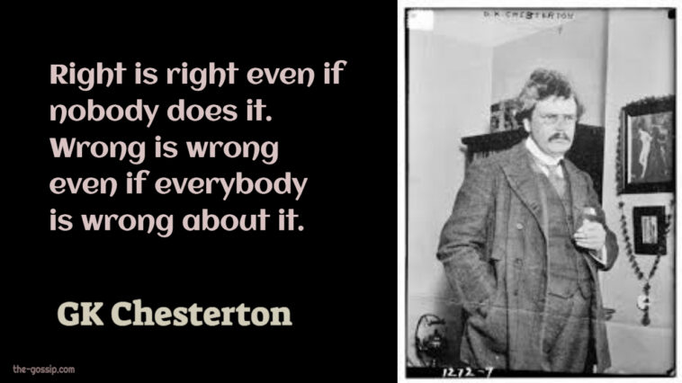 GK Chesterton Quotes