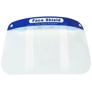 ELOS-50 Pcs Safety Face Shield,Full Face Protective Visor with Eye & Head Protection, Anti-Spitting Splash Facial Cover