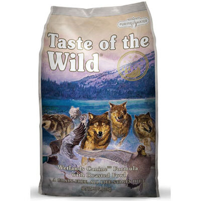 Taste Of The Wild Wetlands Canine Formula Dry Dog Food 5 lb