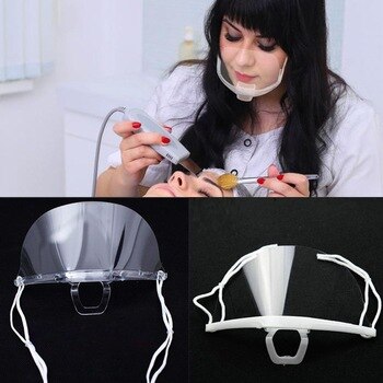 200PCS Safety Face Shield Visor Face Protective Anti-Fog Anti-Splash Protective Visor Protection Face Shield for Mouth Nose