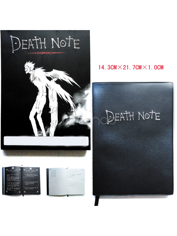 Death Note Cosplay Note Book Halloween
