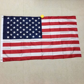 Free Shipping NEW 90x150cm 3x5 feet American Flag 100% Polyester usa Flag, Flag of United States the Stars and the Stripes