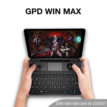 GPD Win Max Mini Handheld Windows 10 Video Game Console Gameplayer 8Inch Laptop UMPC Tablet PC intel core i5-1035G7