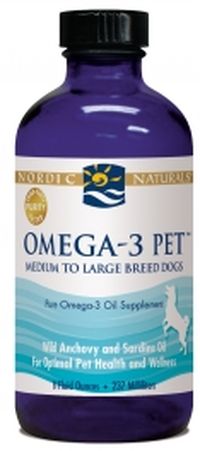 Omega-3 Pet Medium to Large Dogs 8 oz, fluid by Nordic Naturals