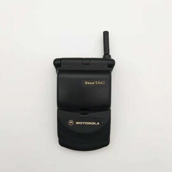 Hot sale Old Fashion Original Unlocked Motorola StarTAC Rainbow Flip GSM Mobile Phone With Multi-language Free shipping
