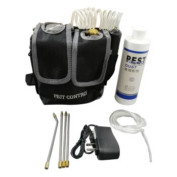 Portable Powder Duster Spray Gun With Bag, Pest Control Killing Cockroach Termites Spray Machine