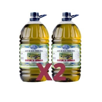 Extra virgin olive oil, AOVE superior quality, 2 5L garrafas, Hojiblanca variety, cold extraction, family harvest