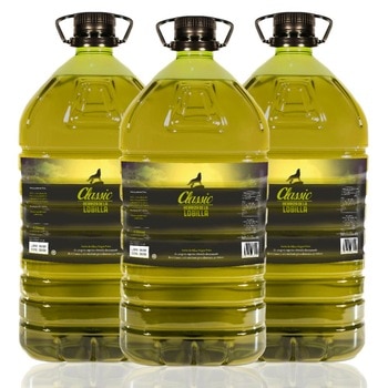 EXTRA virgin olive oil, Spanish product, Pack 3 x PET 5 litres, Herriza de la Lobilla Brand