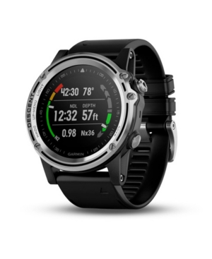 Garmin Unisex Descent Mk1 Watch-style Diver Computer Black Strap Smartwatch 30mm