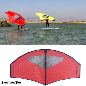 Inflatable Surfing Kite Flying Wing Handheld E-Surf Wing Kite Surfboard Kite for Outdoor Water Sports Board Sports Surfing