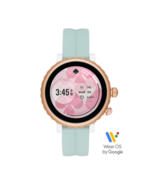 kate spade new york Sport Mint Silicone Touchscreen Smartwatch, 42MM