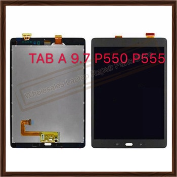 LCD Display For Samsung Galaxy Tab A 9.7 SM-P550 SM-P555 P550 P555 Lcd Touch Screen Digitizer Panel assembly Replacement