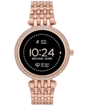 Michael Kors Access Gen 5e Darci Rose Gold-Tone Stainless Steel Smartwatch 43mm