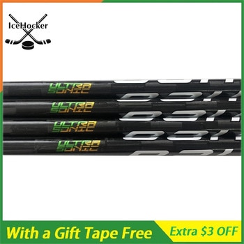 New Arrival Ice Hockey Sticks New Supreme Ultra Sonic With Grip Ultralight 390g Carbon Fiber Ice Hockey Stick Free Tape