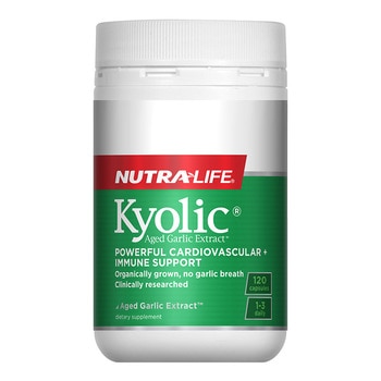 NewZealand Kyolic Aged Garlic Extract Capsule Immunity Blood Pressure Healthy Cholesterol Level Heart Health Wellness Supplement