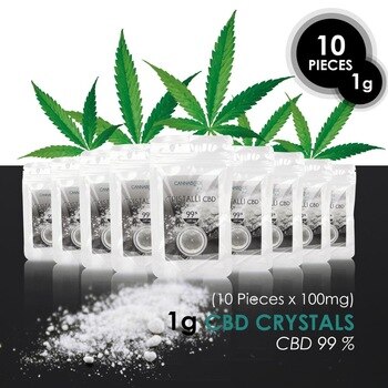 Pure Crystal 99,99pure Cannabidiol Made in Europe from Selected Hemp CO2 Extraction OFFER 1 Gram= 1.000 mg with FREE SHIPPING