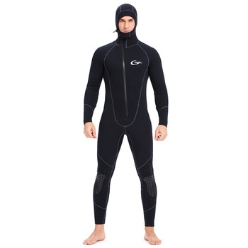 YONSUB Wetsuit 5mm / 3mm / 1.5mm / 7mm Scuba Diving Suit Men Neoprene Underwater hunting Surfing Front Zipper Spearfishing Suit