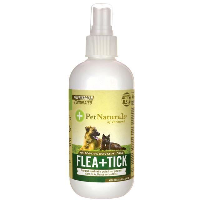 Pet Naturals Flea + Tick for Dogs and Cats 8 fl oz Liquid