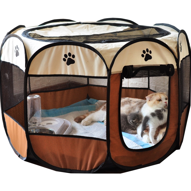 Portable perros House Large Small Dogs Outdoor Dog Cage для собак Houses For Foldable Indoor Playpen Puppy Cats Pet Dog Bed Tent