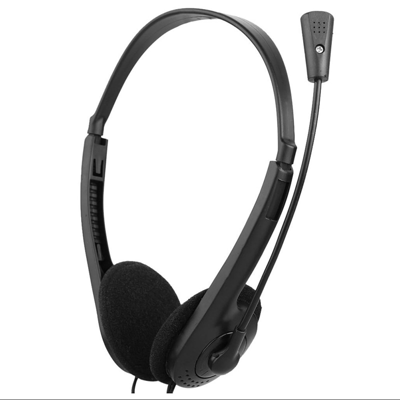 Headset with Mic HD Calls Headphones For Desk Phones Call Center Headphone Monaural Customer Service Earphone TXTB1