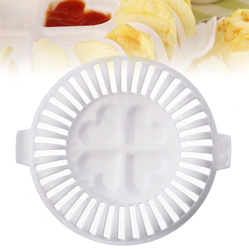 1pc Microwave Roast Chips Maker Non Oil Fried Crisp Chips Maker Silicone Baking Tray Pan For DIY Potato Chips Making